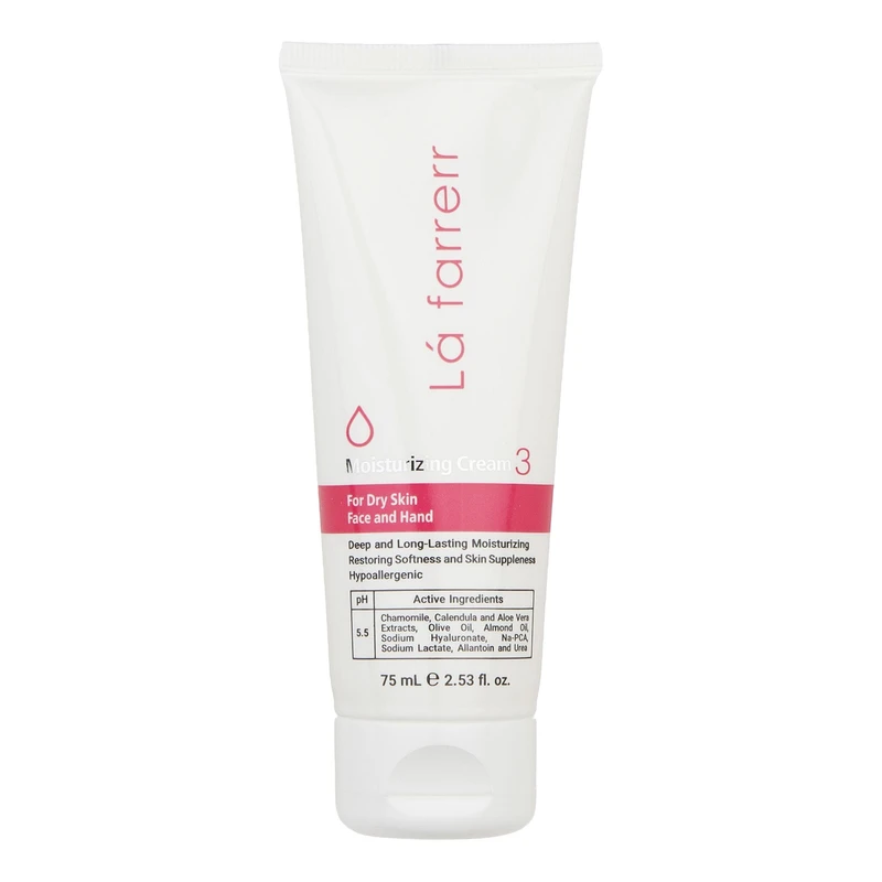 کرم مرطوب کننده و آبرسان دست و صورت لافارر مدل 03